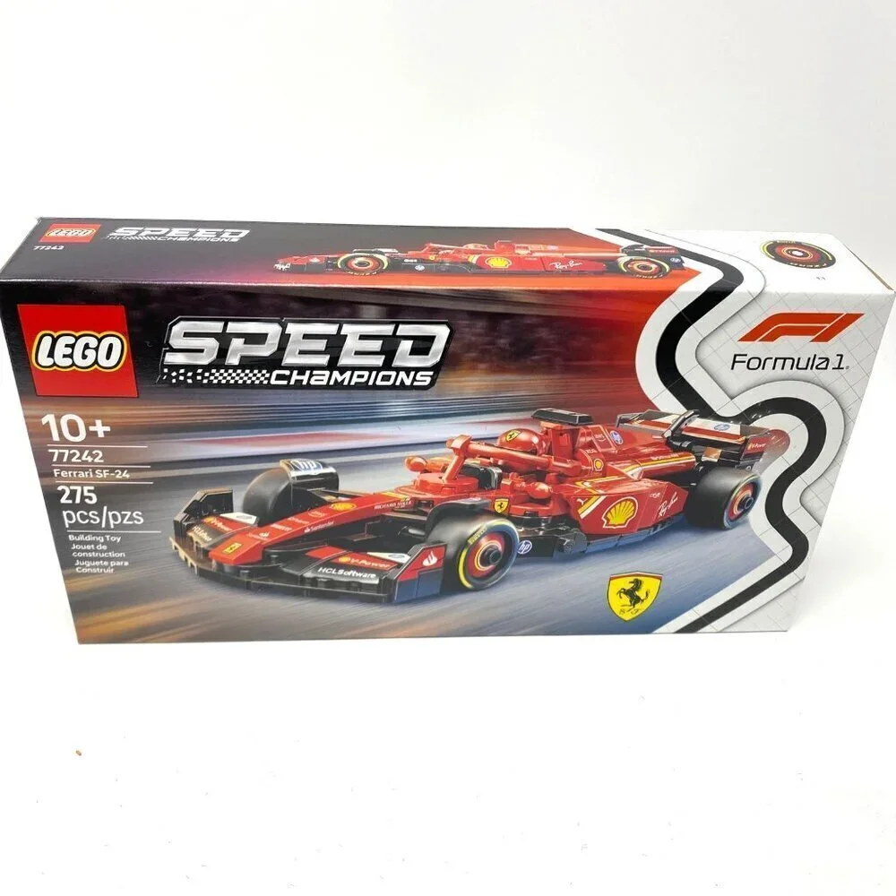 Lego 77242 Speed Champions Ferrari SF-24 F1® Race Car 275 Pcs Ages 10+